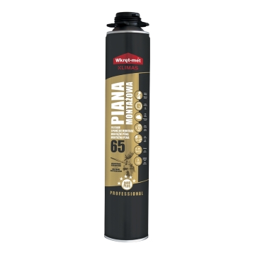 Pěna montážní nízkoexp. pistolová profi 880 ml