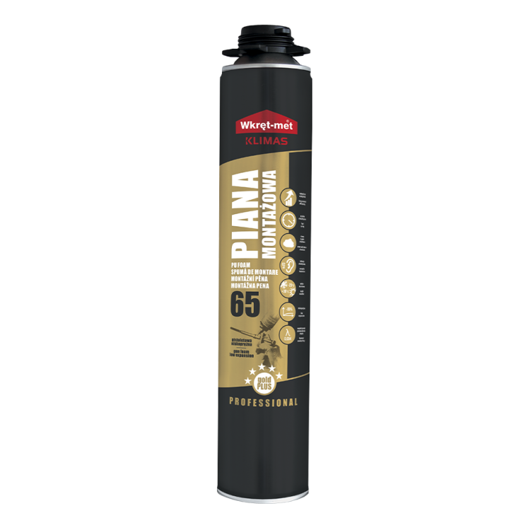 Pěna montážní nízkoexp. pistolová profi 880 ml