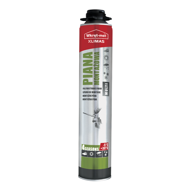 Pěna montážní pistolová multi 750 ml