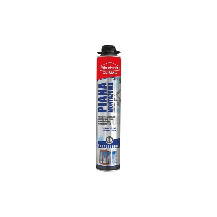 Pěna montážní pistolová profi 65 900 ml