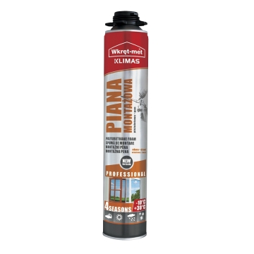 Pěna montážní pistolová profi 750 ml