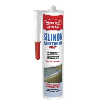Silikon sanitární bílý 310 ml