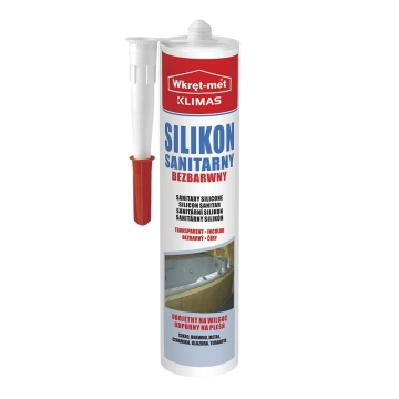 Silikon sanitární transparentní 310 ml