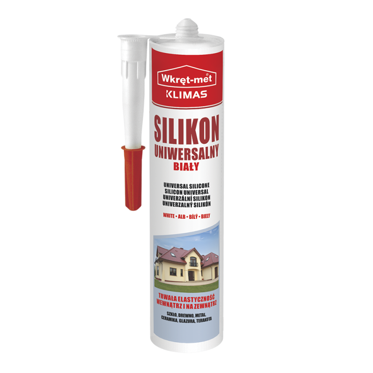 Silikon univerzální bílý 310 ml