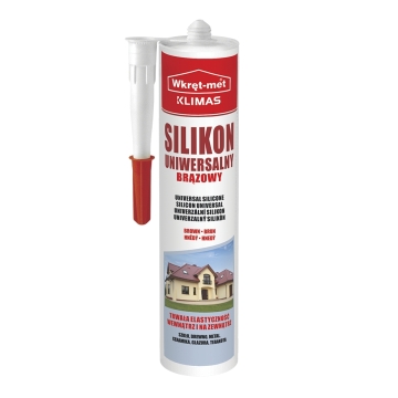 Silikon univerzální hnědý 310 ml