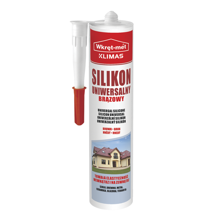 Silikon univerzální hnědý 310 ml