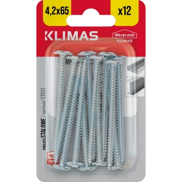 Vrut samovrtný, plochá hlava. 4,2X65 BLISTR (10ks)