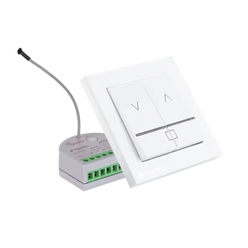 Nástěnný vypínač s rádiovým modulem FAKRO ZWL1 bílý