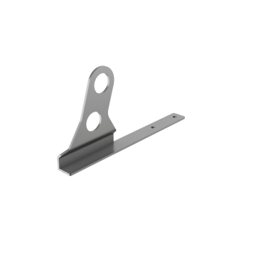 Hliníkový držiak rúrkového zachytávača pre bridlicu, vláknocement a šindeľ – 2 rúrky ø 30 mm