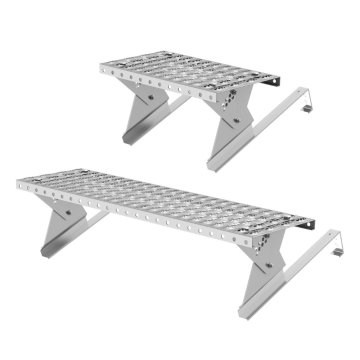 Pochůzná lávka, pálené a betonové tašky do 52 cm, kompletní sada