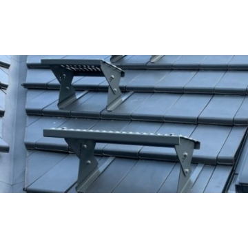 Pochůzná lávka, pálené a betonové tašky do 52 cm, kompletní sada