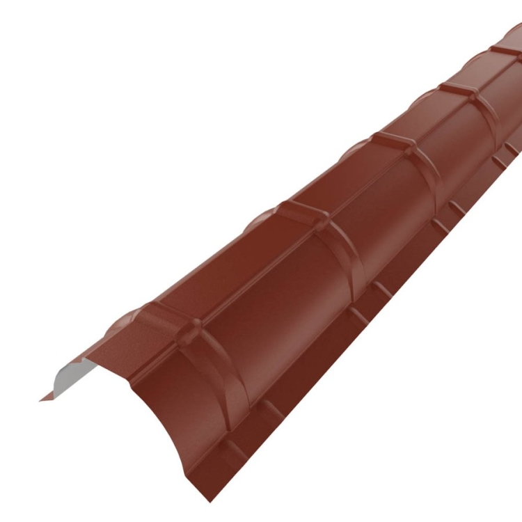 Hřebenáč k taškovému profilu velký F72 – lesk