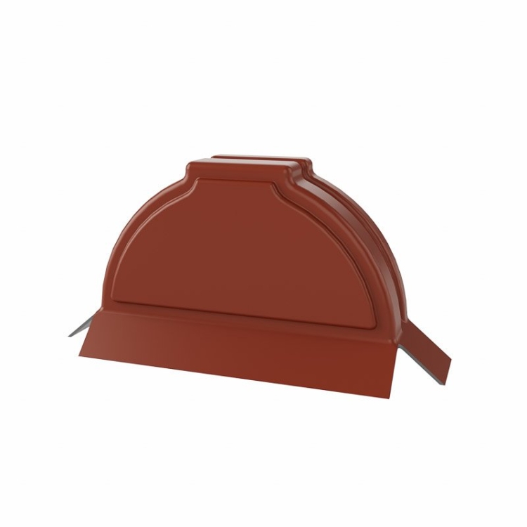 Čelo hřebenáče rovné F72 PVC