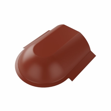 Čelo hřebenáče půlkulaté F71 PVC