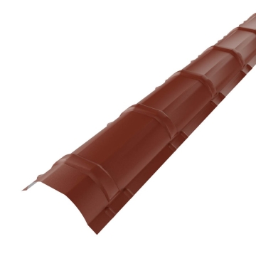 Čelo hrebenáča polguľaté F71 PVC