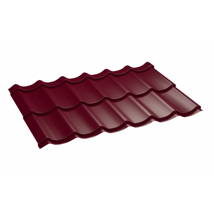 Střešní krytina PLATINO Regular Gloss 0,5mm – RAL 3005