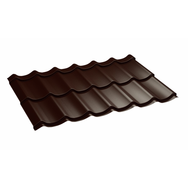 Střešní krytina PLATINO Regular Gloss 0,5mm – RAL 8017
