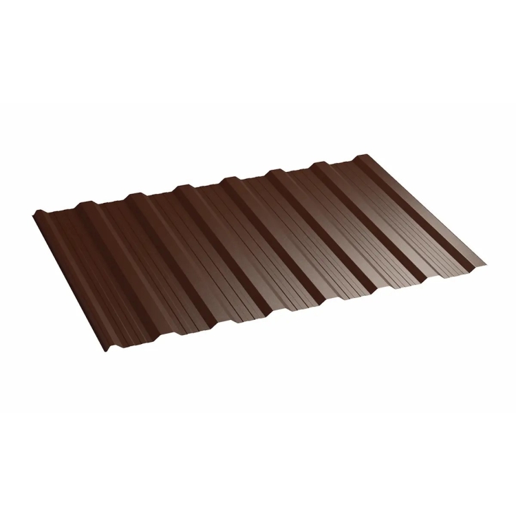 Trapézový plech T18 Regular Gloss 0,5mm – RAL 8017
