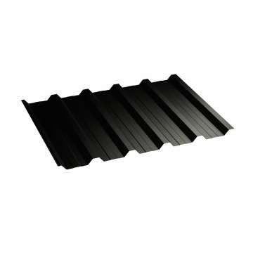 Trapézový plech T35 Alu Matt – RAL 9005