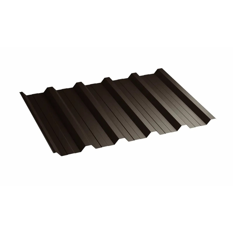 Trapézový plech T35 Regular Gloss 0,5mm – RAL 8019