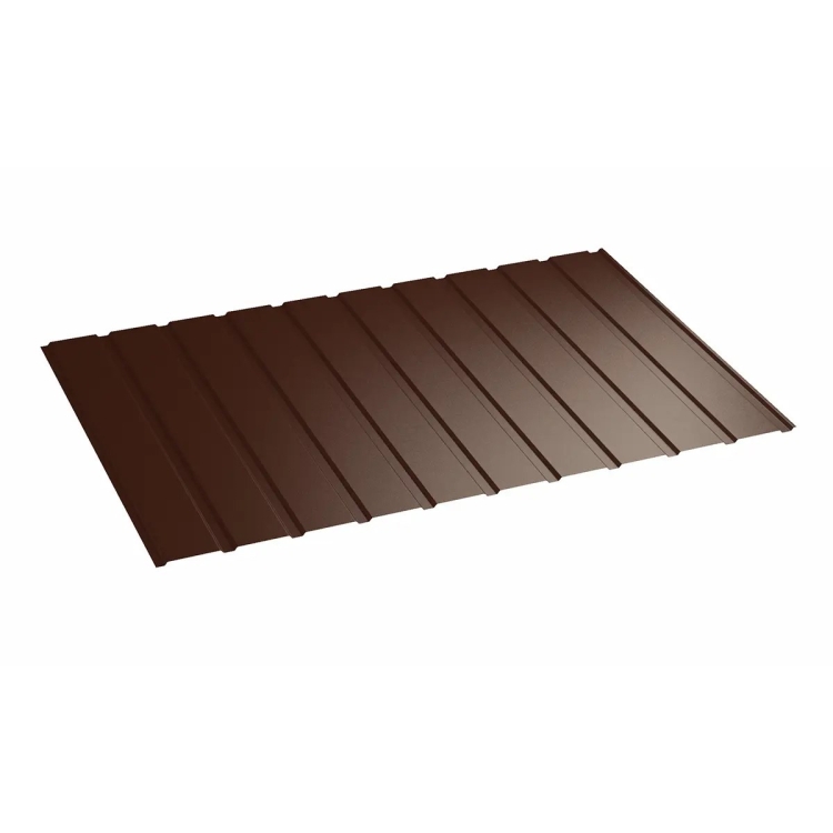 Trapézový plech T8 Regular Gloss 0,7mm – RAL 8017