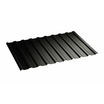 Trapézový plech T14 Alu Matt – RAL 9005