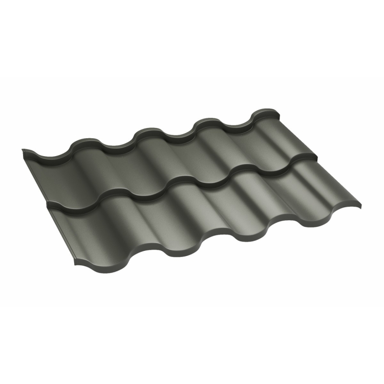 Střešní krytina CENTRO na míru Ceramic Matt Pro BT 350 – RAL 7010