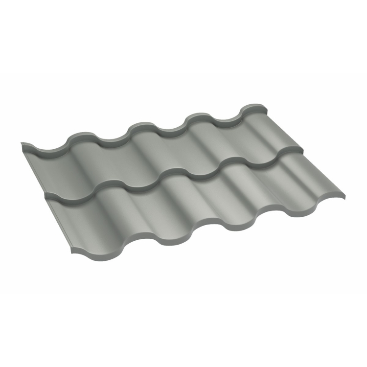 Střešní krytina CENTRO na míru Ceramic Matt Pro BT 350 – RAL 7042