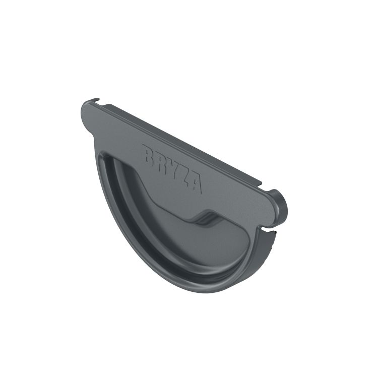 BRYZA STAL Univerzální čelo žlabu 125 mm antracitové