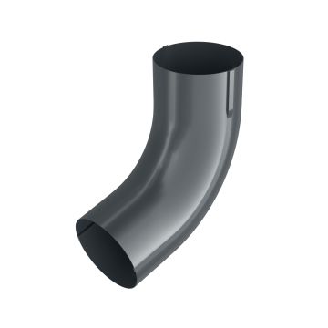 BRYZA STAL Koleno svodu 90 mm antracitové