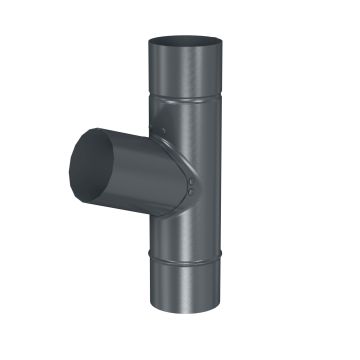 BRYZA STAL Odbočka zvodu 90 mm antracitová