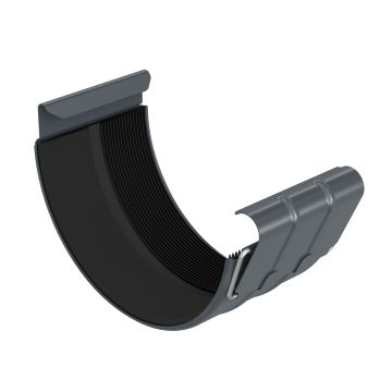 BRYZA STAL Spojka žlabu 150 mm antracitová