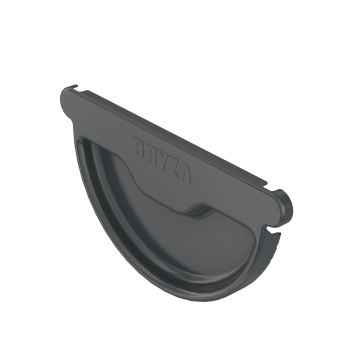 BRYZA STAL Univerzální čelo žlabu 150 mm antracitové