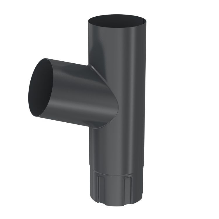 BRYZA STAL Odbočka svodu 100 mm antracitová