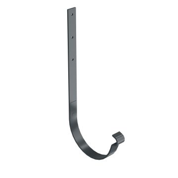 BRYZA STAL Hák žlabu rovný 150 mm antracitový