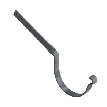 BRYZA STAL Hák žlabu překroucený 150 mm antracitový
