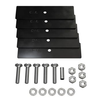 Sada šroubů 50 mm s EPDM – sloupky ploché střechy, 5 ks