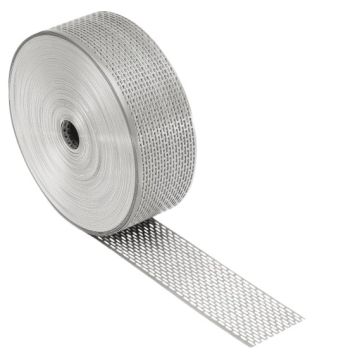 Hliníková ochranná mřížka proti ptákům 120 mm / 60bm (MASTER-ROLL)