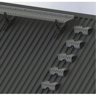 CWL Roof Step for Profiled Metal Roofs - Safety and Convenience