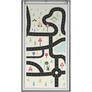 Zatemňující roleta VELUX DKL Kolekce pro dobrou noc