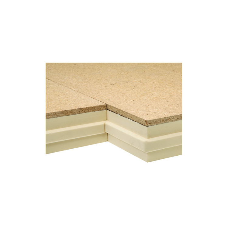 BAUDER - Aislamiento térmico para cubiertas inclinadas PIR MDE 182mm
