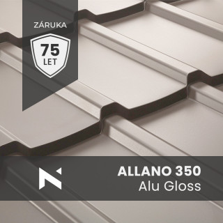 ALLANO 350 Alu-Glanz-Dachziegel