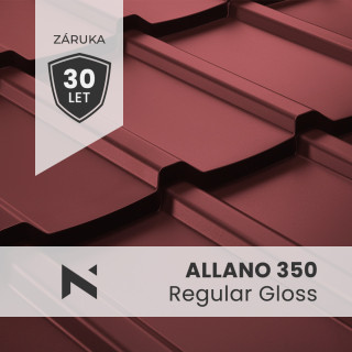 Dachówka ALLANO 350 Regular Gloss 0,5 mm