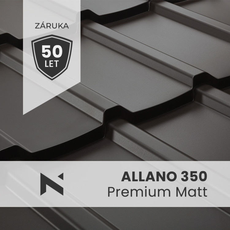 ALLANO 350 prémium matt tetőcserép