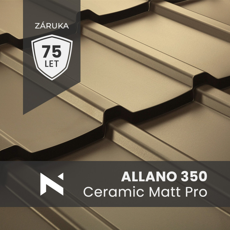 tetőcserép ALLANO 350 Ceramic Matt Pro BT 350