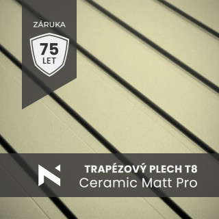 Blacha trapezowa T8 Ceramic Matt Pro BT 350