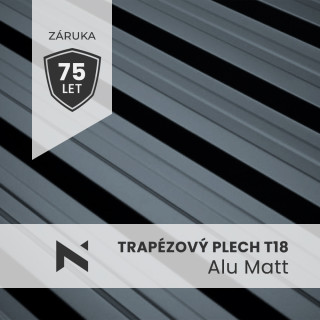 Blacha trapezowa T18 Alu Matt