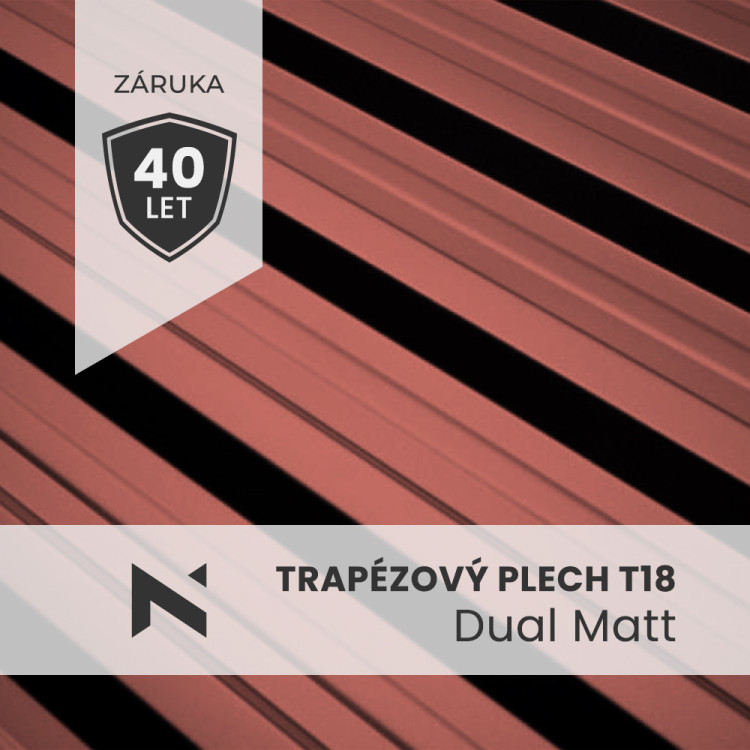 Blacha trapezowa T18 AM Dual Matt