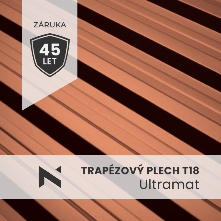 Trapézový plech T18 Ultramat
