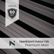 Trapézový plech T35 Premium Matt